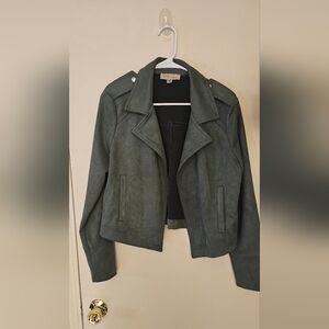 Philosophy Dark Green Blazer Jacket